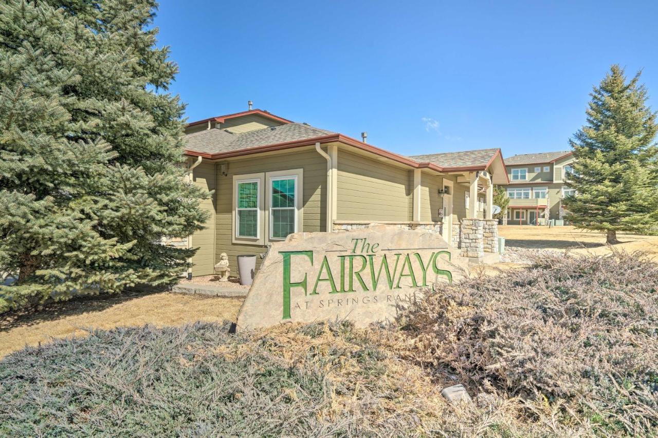 Colorado Springs Townhome About 10 Miles To Downtown! Extérieur photo